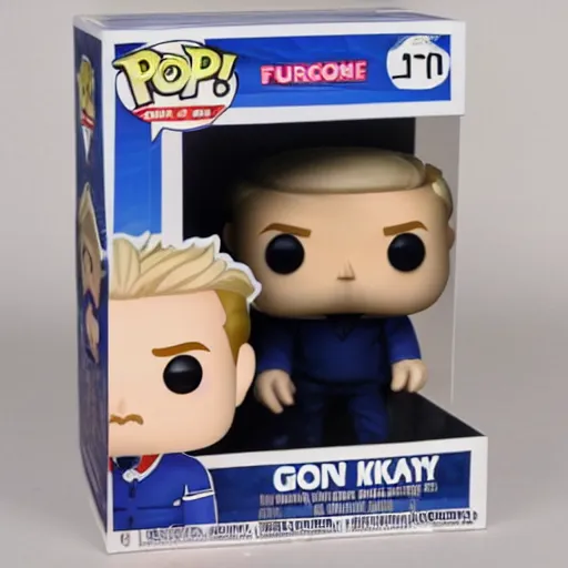 Prompt: Funko pop of Gordon Ramsay,