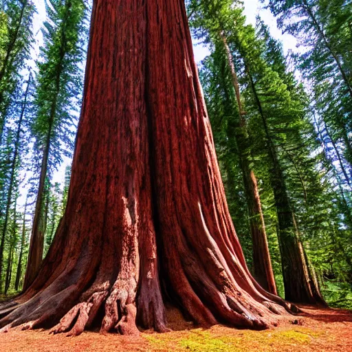 Image similar to Worlds largest RED wood tree