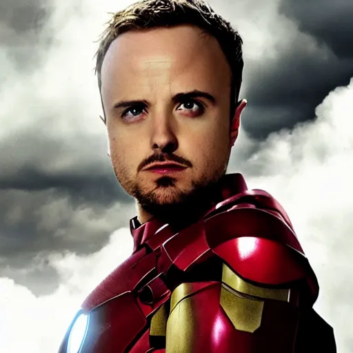 Image similar to Jesse Pinkman as Iron Man