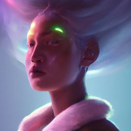 Image similar to A beautiful portrait of huggy-wuggy from poppy playtime video game, fullbody, ultra high detailed, glowing lights, oil painting, Greg Rutkowski, Charlie Bowater, Beeple, unreal 5, DAZ, hyperrealistic, octane render, RPG portrait, dynamic lighting, fantasy art, beautiful face