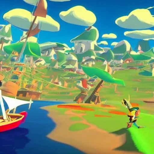 Image similar to windwaker