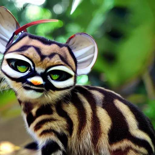 Prompt: Margay Alien