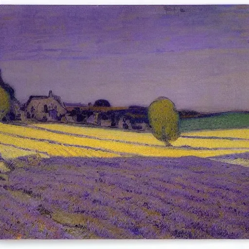 Image similar to field of lavender in france by james abbott mcneill whistler