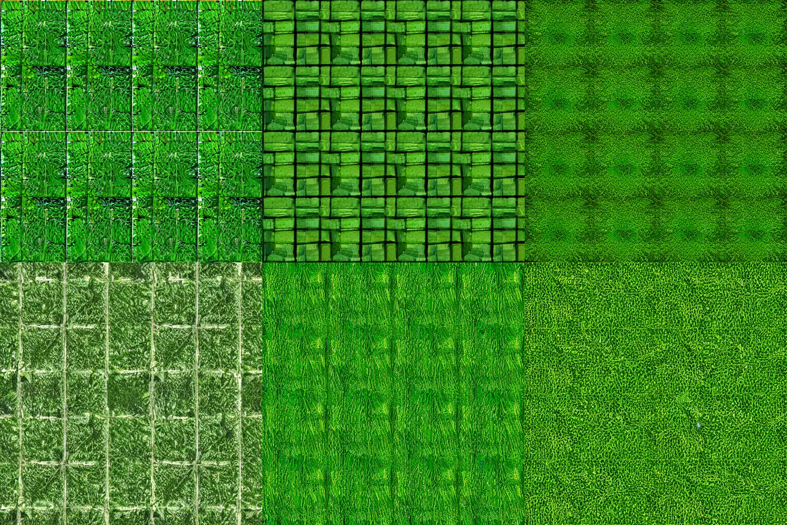 Prompt: tileable grass texture