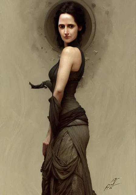 Image similar to eva green mummy, intricate, elegant, highly detailed, digital painting, artstation, concept art, smooth, sharp focus, illustration, art by artgerm and greg rutkowski and alphonse mucha and william - adolphe bouguereau