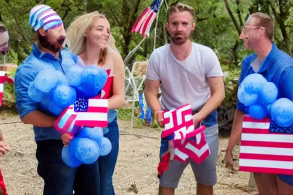 Image similar to 9 / 1 1 gender reveal