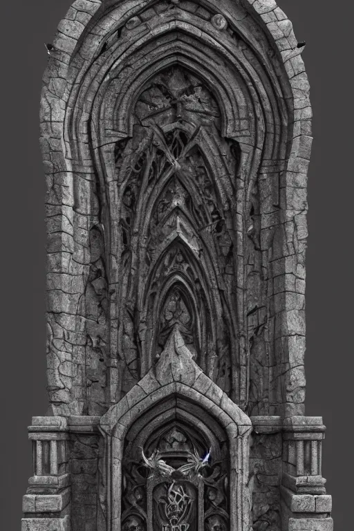 gothic stone monument, highly detailed, d & d, | Stable Diffusion | OpenArt