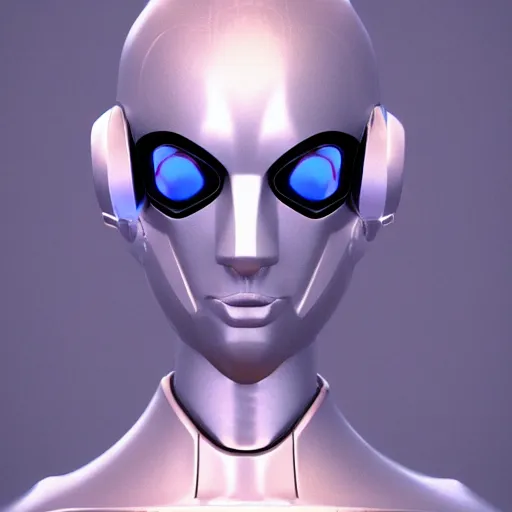 Image similar to an amazing robot-helmet, robotic head-bust portrait, of a sci-fi, human robot hybrid with weaponized systems built into the 3d helmet, cgi, zbrush, blender, octane render