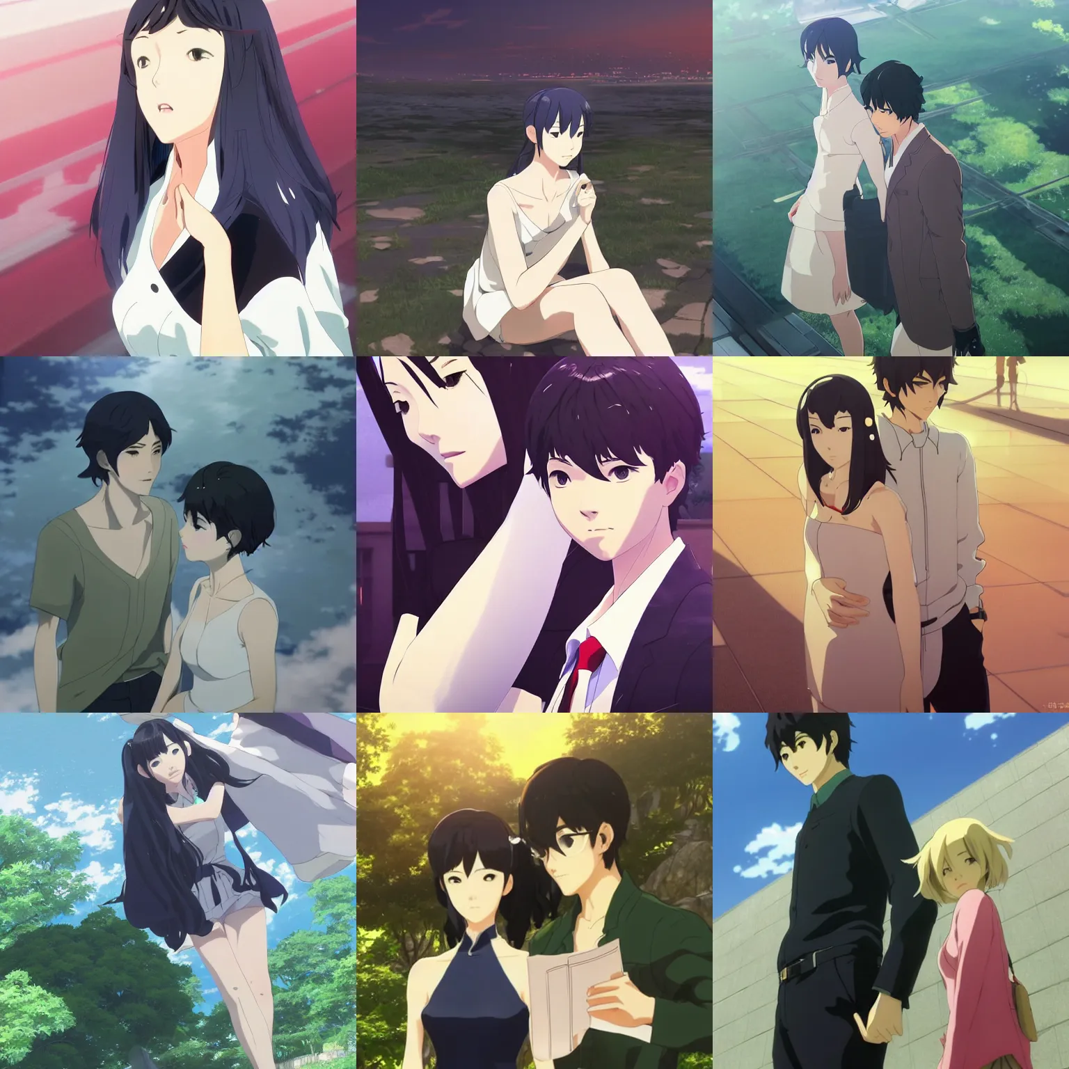 Prompt: lee jin - eun by makoto shinkai, shigenori soejima, studio ghibli, rule of thirds, seductive look, beautiful