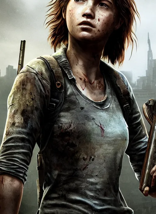 The Last of Us Series Ellie Bella Ramsey 4K Wallpaper iPhone HD Phone #7711j