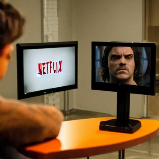 Image similar to netflix show called drongo, television, interface