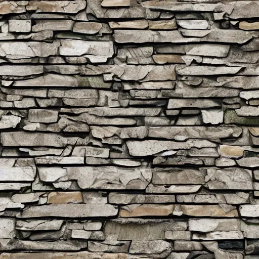 Image similar to a painterly stylized stone cladding texture