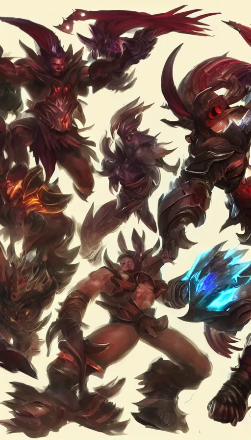 Image similar to rage, by league of legends concept artists