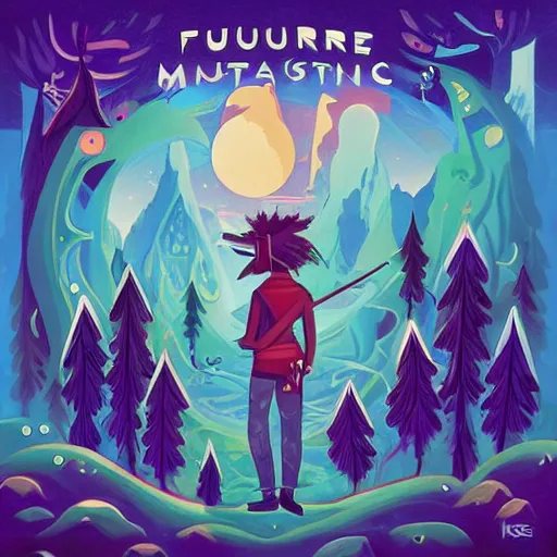 Image similar to future the musician as a nordic adventurer, high - res, ambient lighting, intense vibes, art by jeremiah ketner