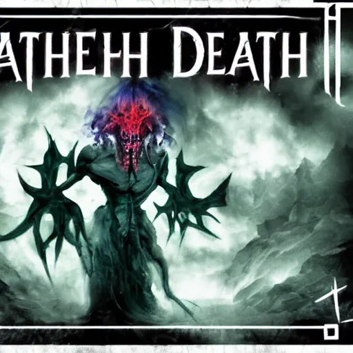 Prompt: death entity