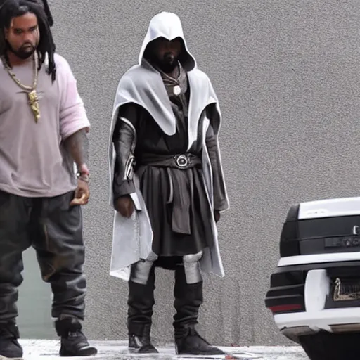 Image similar to kanye west as ezio auditore