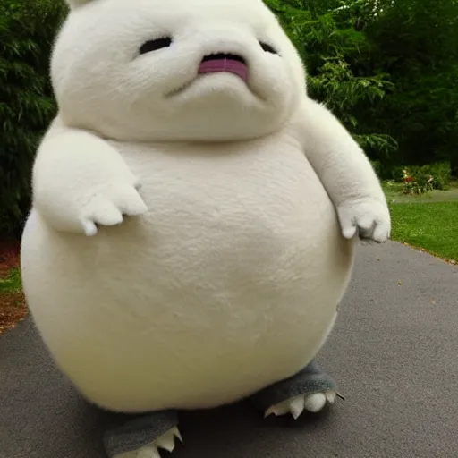 Image similar to snorlax real life photo