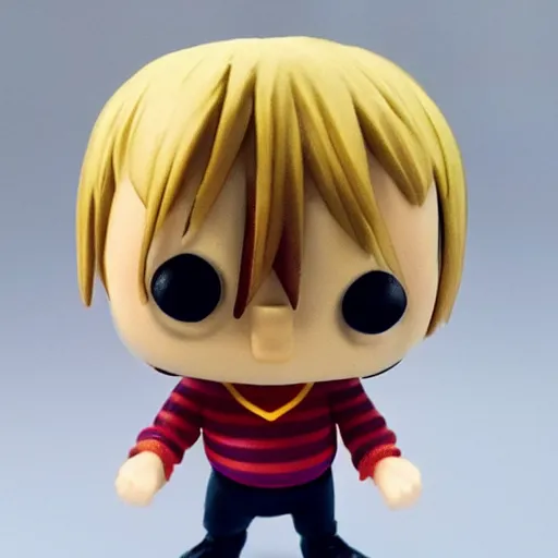 Prompt: mark e smith as a funko pop toy