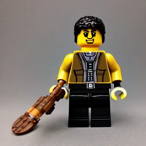 Image similar to will smoth as a star wars lego figure