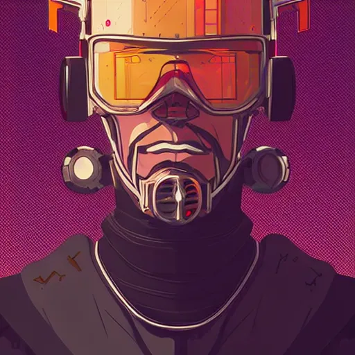 Image similar to cyberpunk sinterklaas as the leader of a futuristic communist nation, cybernetics, sharp lines, digital, artstation, colored in