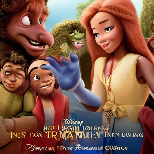 Prompt: disney movie about human trafficking