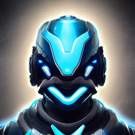 Image similar to cybernetic bottlenose dolphin headshot profile picture, commission on FurAffinity, renowned character illustration, unreal engine