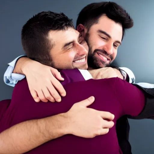 Image similar to a nice hug after a long week of day trading