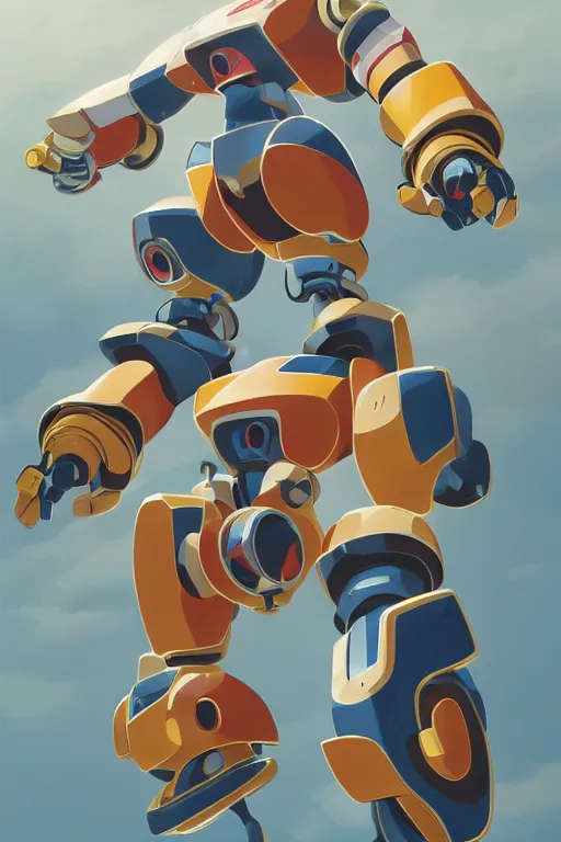 Image similar to metabots medabots medarotto medarot robot minimalist comics, behance hd by jesper ejsing, by rhads, makoto shinkai and lois van baarle, ilya kuvshinov, rossdraws global illumination ray tracing hdr radiating a glowing aura