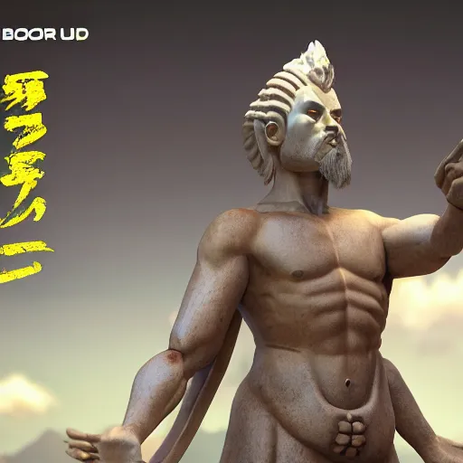 Image similar to a beautiful japanese male god sourrounded by borealis, unreal engine 5 cinematic