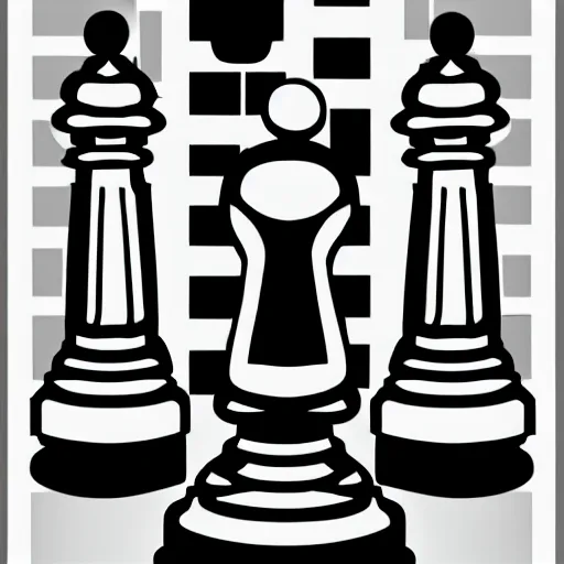 Prompt: a polygon mesh PNG of a chess piece