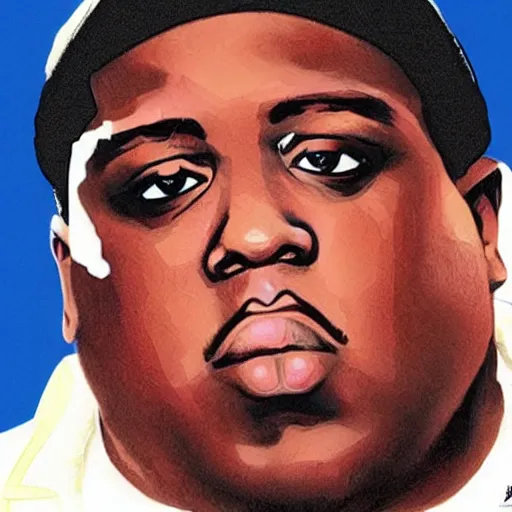 Prompt: Biggie Smalls as President of the United States