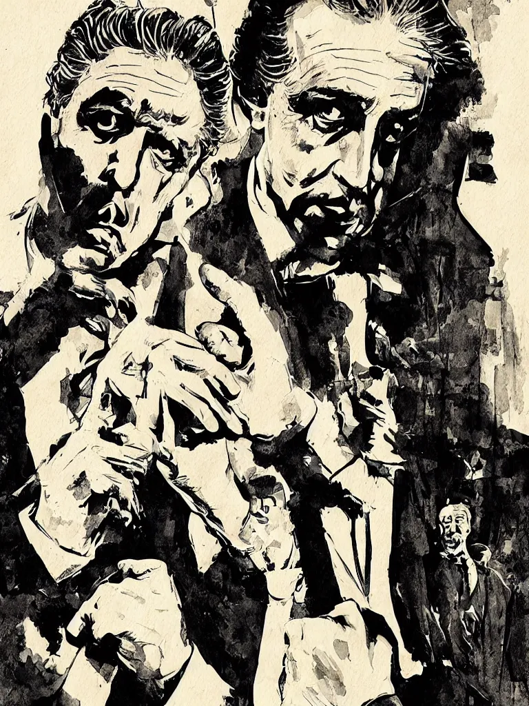 Image similar to Where's the Godfather illustrated by Martin Handford