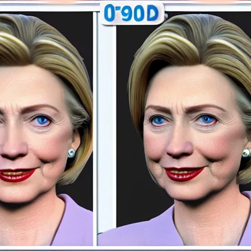 Prompt: how to 3 d model 1 9 9 0 s hillary clinton for beginners blender tutorial