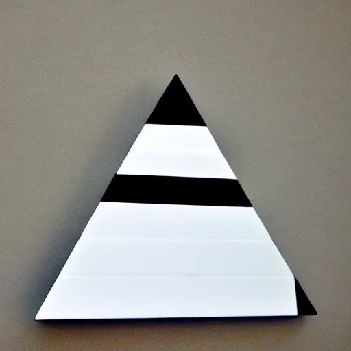 Image similar to the perfect triangle black on white