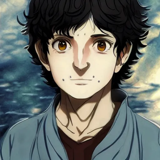 Prompt: frodo in an anime world, incredibly detailed, ultra realistic