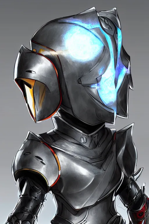 Image similar to helmet armor guardian destiny in witch queen illumination ray tracing hdr fanart arstation by sung choi robot ninja mask and eric pfeiffer and gabriel garza and casper konefal