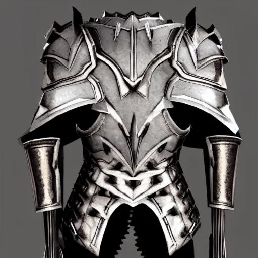 Image similar to paladin, Gothic style armor