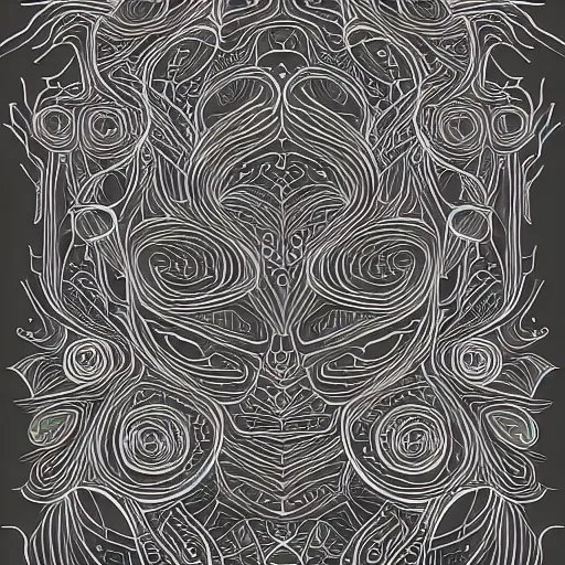 Image similar to 2 d generative art, detailed concept pattern + exquisite detail