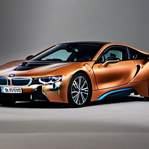 Prompt: bmw i 8 as toy