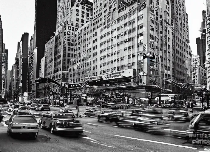 Prompt: New York City by Famous Street Photographer H 896