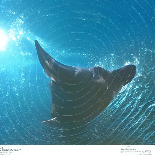 Prompt: underwater ocean, five dolphins, rip curl, school of dolphins, family, swimming to surface, calm, photograph, realistic, peaceful, light rays, beautiful, majestic, dapple, camera angle from below, distance,