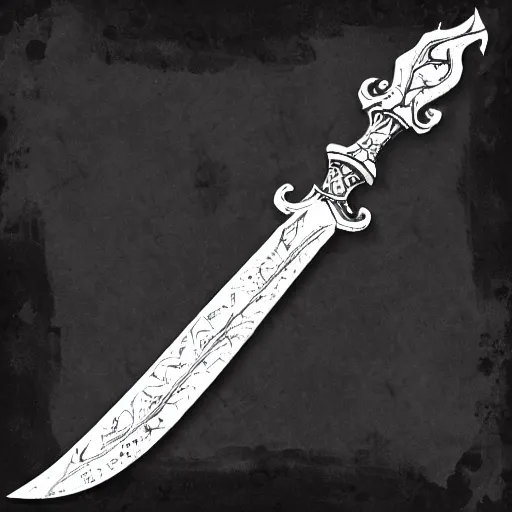 Prompt: the chaos dagger