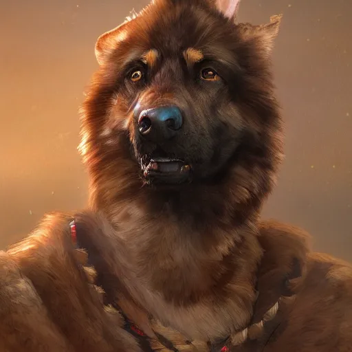 Prompt: a humanoid german shepherd beast - man posing as a eagle scout, highly detailed, digital painting, artstation, concept art, smooth, sharp focus, illustration, art by wlop