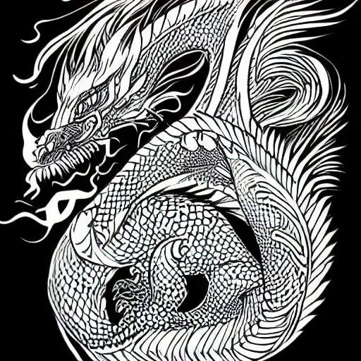 Image similar to mcbess illustration of a dragon, colorful!!!