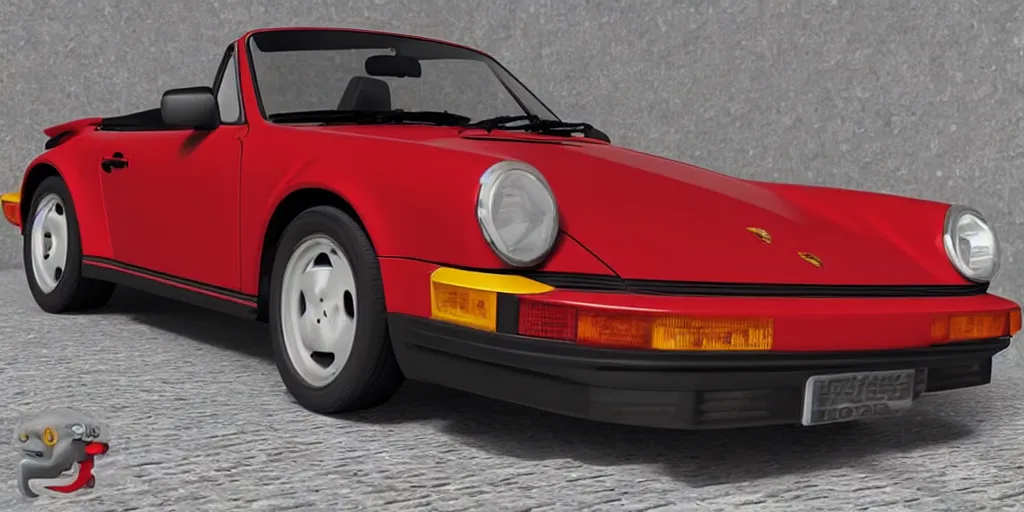 Prompt: “1980s Porsche Boxter, ultra realistic, 4K”