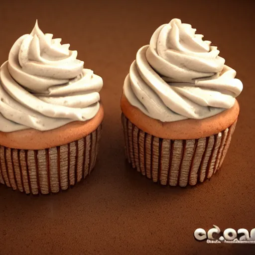 Image similar to ice cream cupcake shaped like screaming pinhead ( hellraiser ), octane render, centered, highly detailed