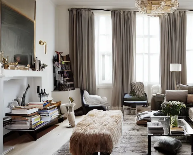 Image similar to apartment designed by nate berkus, muted colors