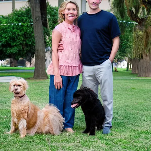 Image similar to Set in Pasadena, California, Avery Jennings' mother, Ellen, had just married Tyler and Chloe James' father, Bennett, so now the new family needs to make some adjustments on living together. They face an even bigger adjustment when they discover that their new dog, Stan, can talk. Only Avery, Tyler, and Chloe know this. Unbeknownst to the family, Stan also has a blog where he discusses happenings in the Jennings-James household in hopes of finding other talking animals. The children learn of Stan's talking ability in the first episode and agree to keep it a secret from their parents, fearing if the world finds out that Stan can talk, he will be taken away for experimentation.