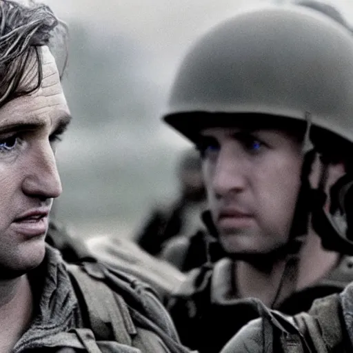 Image similar to owen wilson starring in saving private ryan