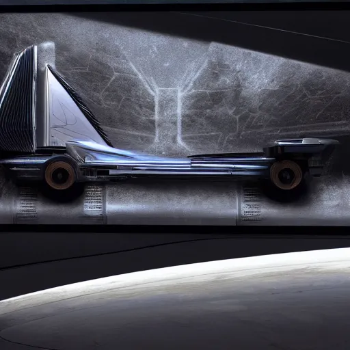 Image similar to sci-fi car and wall structure in the coronation of napoleon painting by Jacques-Louis David in the blade runner 2049 film and point cloud in the middle and everything in form of zaha hadid architects artwork by caravaggio unreal engine 5 keyshot octane lighting ultra high detail ultra hyper realism 8k 16k in plastic dark tilt shift full-length view